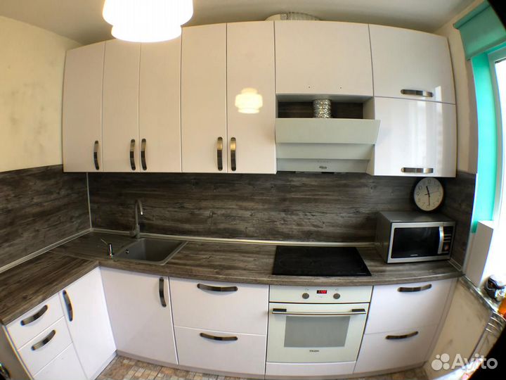 Кухонный гарнитур мдф 1.4х2.8м от производителя