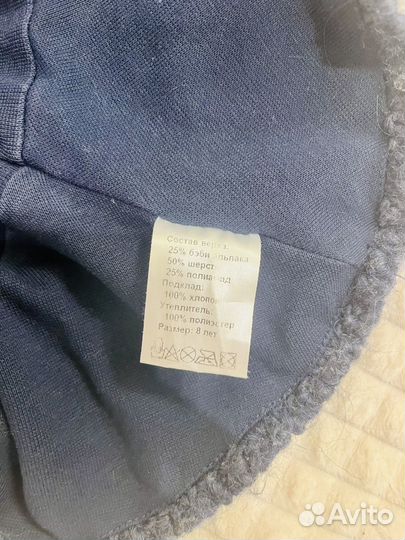 Шапка шлем для мальчика