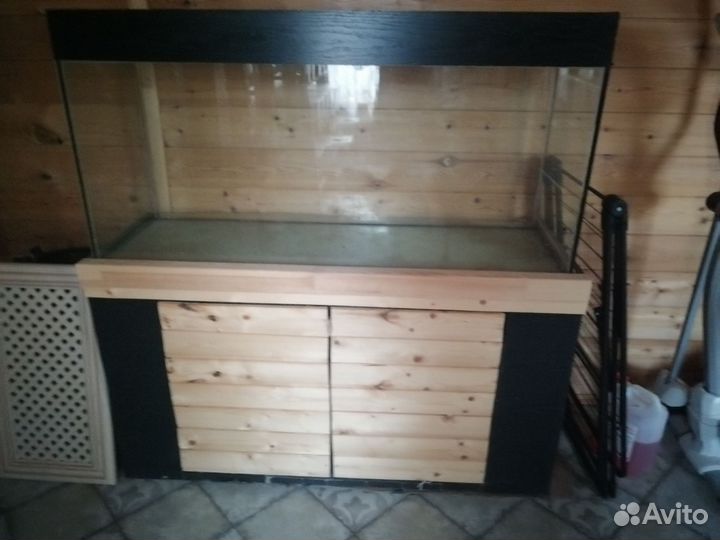 Аквариум 290 л с тумбой