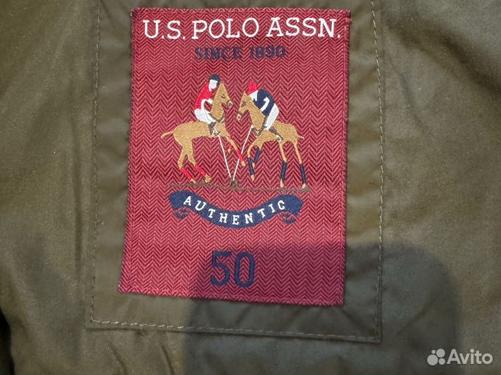 Куртка ветровка демисезонная u.s polo assn мужская