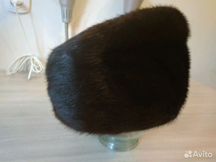 Шапка норковая женская