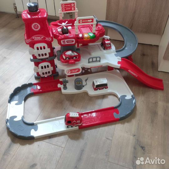 Парковка пожарная часть