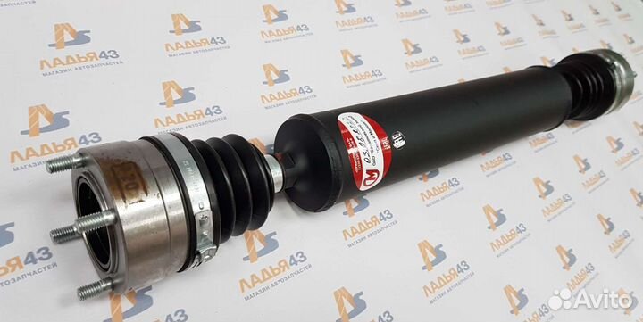 Кардан задний/передний со шрусами нива