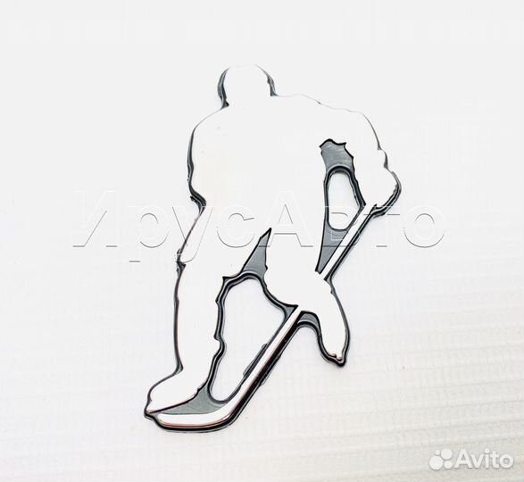 Орнамент шильдик эмблема на авто хоккеист