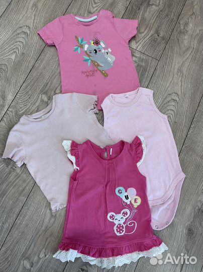 Одежда на девочку 80-86 р-р (пакетом)