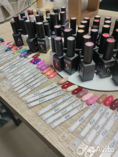 Гель лаки для маникюра б/у