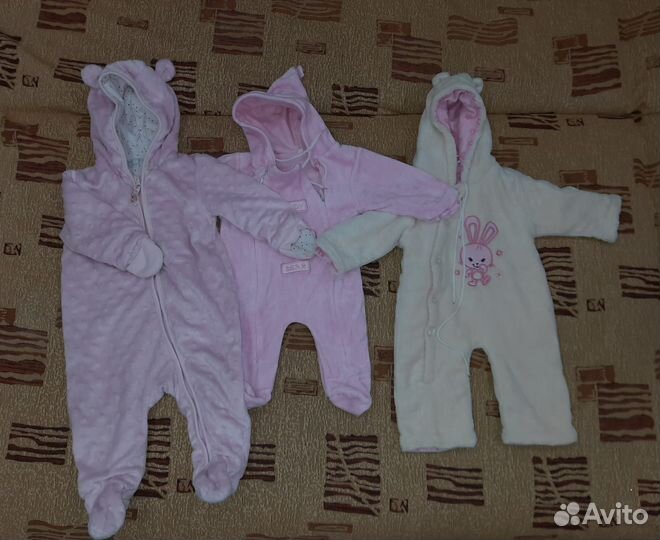 Детские вещи пакетом для девочек 74-80
