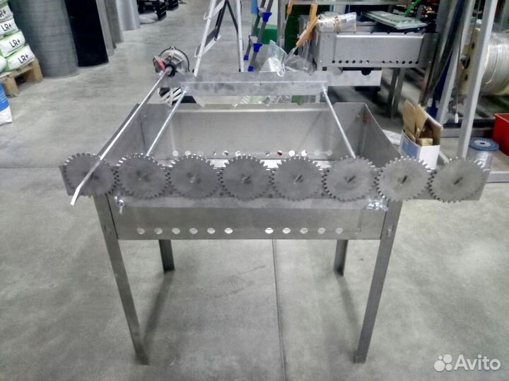 Шампура самокрут мангал нержавейка решётка рыба