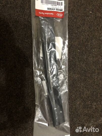 Уплотнитель капота kia rio