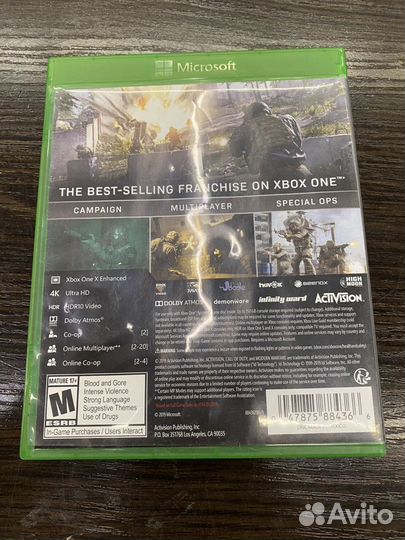 Call of duty modern warfare xbox one