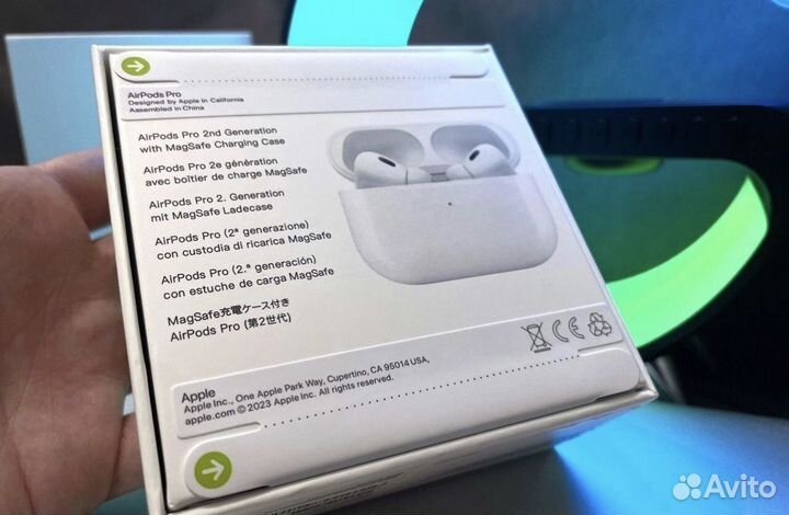 Airpods pro 2 с шумоподавлением