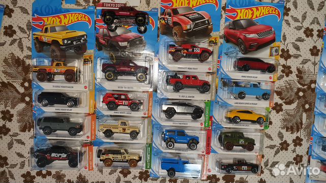 Hot Wheels Джипы