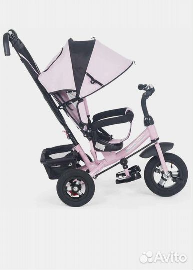 Велосипед трехколесный с ручкой