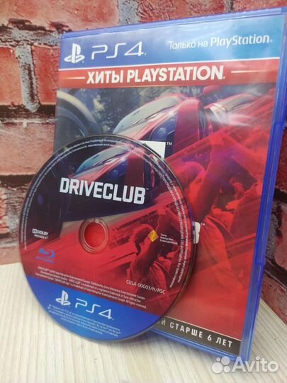 Игра для приставки ps4 Driveclub