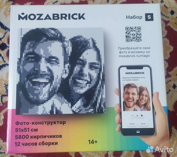 Фото-конструктор Mozabrick набор S