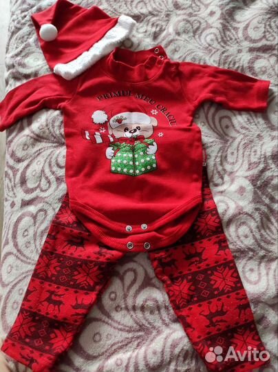 Новогодний костюм для мальчика 68