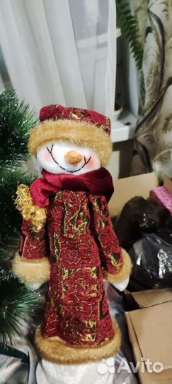 Дед Мороз СССР снеговик пингвин медведь сова сани