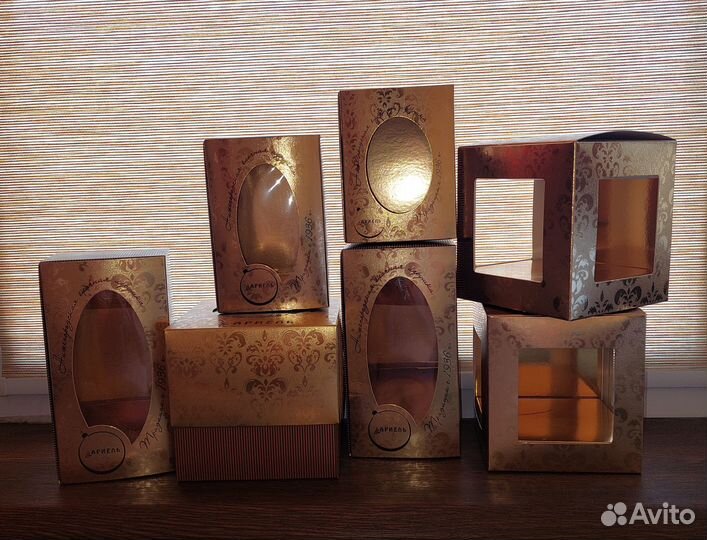 Коробки от елочных игрушек Ариель