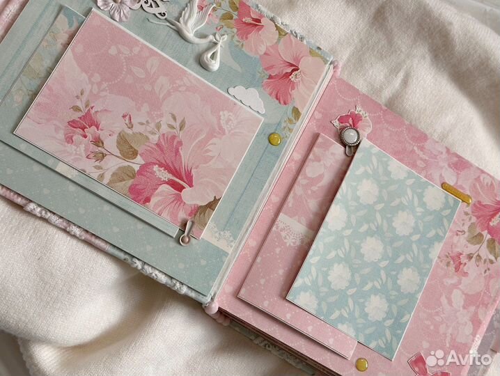 Детский альбом ручной работы для девочки