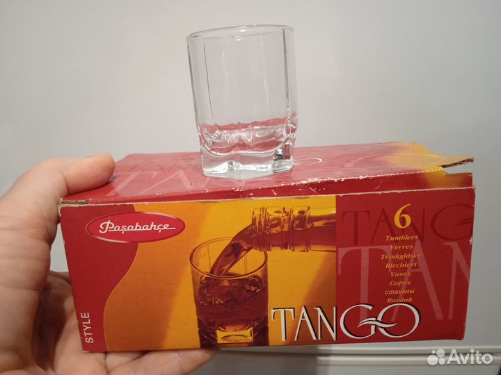 Рог хрустальный, набор 