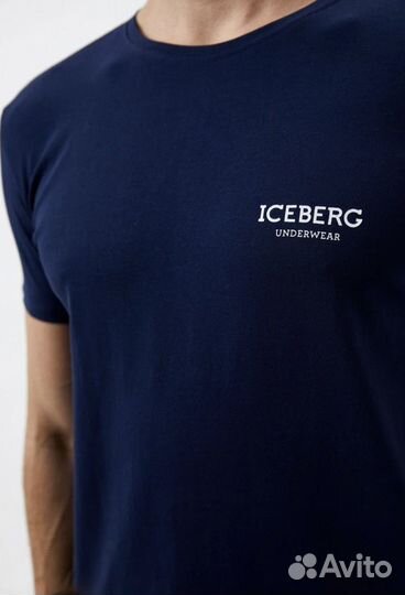 Футболка мужская iceberg M и L новая