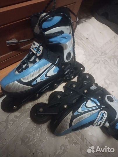 Коньки+ролики 2 в 1