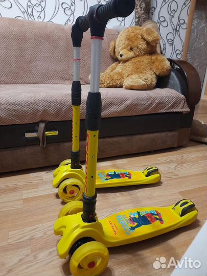 Самокат детский трехколесный kreiss