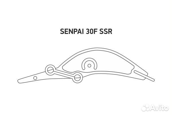 Воблер LureMax senpai 30F SSR-109 1,8г