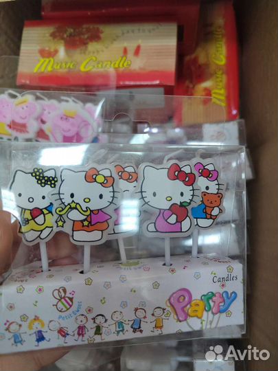 Фигурные свечи для торта