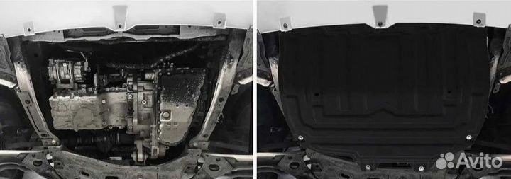 Защита картера увеличенная Chery Exeed LX