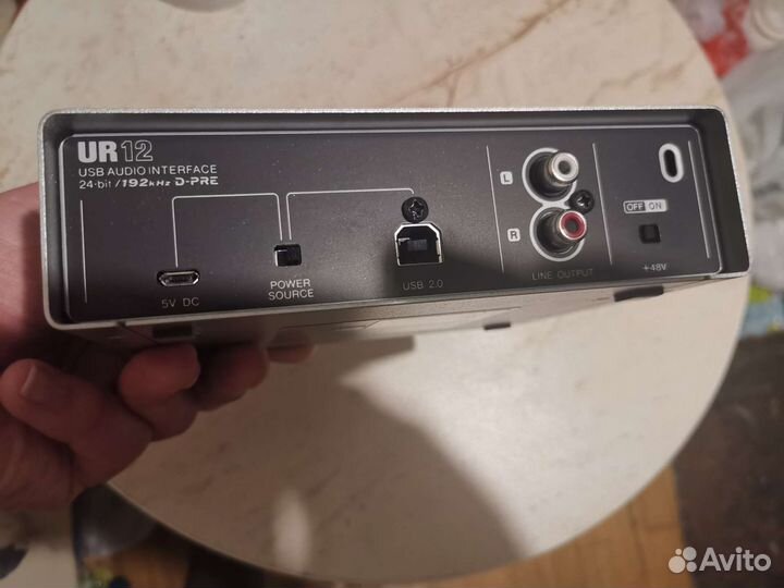 Аудио интерфейс steinberg UR12