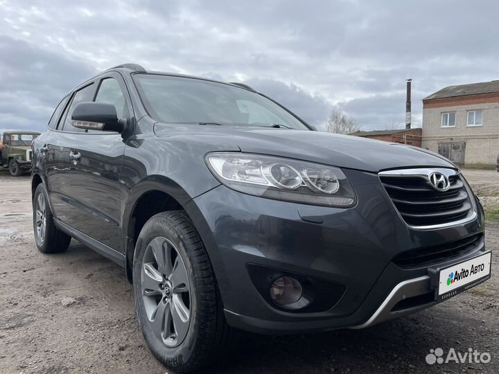 Hyundai Santa Fe 2.4 AT, 2012, 209 000 км