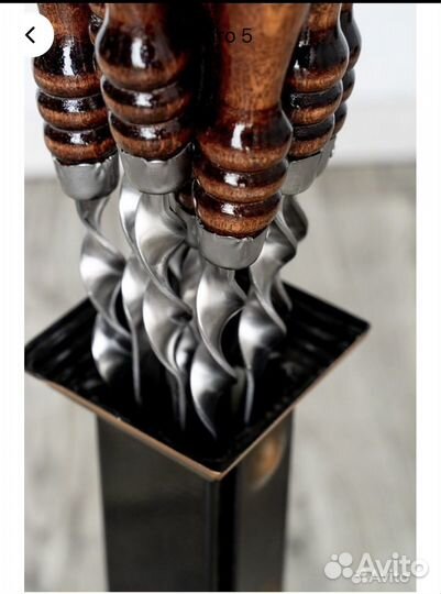 Набор подставка + шампуры Рим