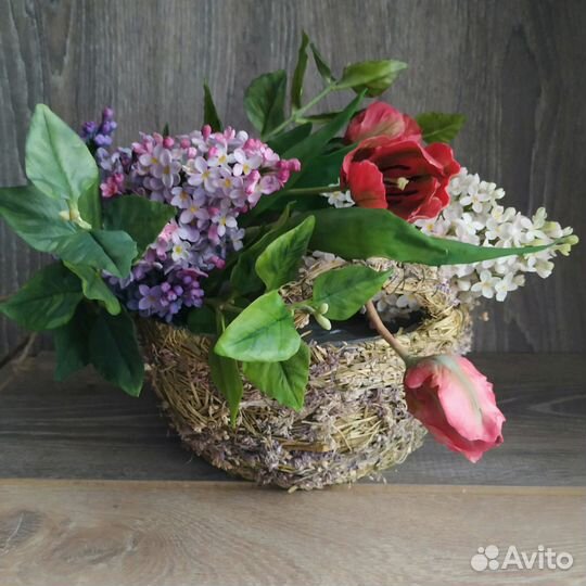 Тюльпаны цветы из полимерной глины