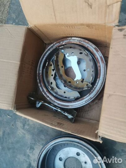Барабаны тормозные 2шт, Hyundai accent