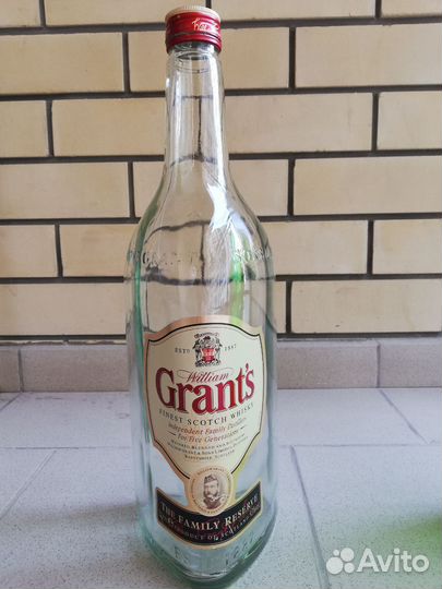 Бутылки Jameson /Grant's