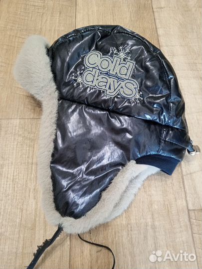 Шапка для мальчика зимняя 52