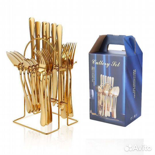Набор столовых приборов из 24 шт