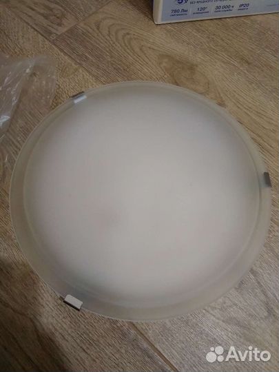 Люстра стеклянная