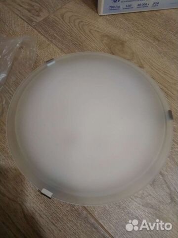 Люстра стеклянная