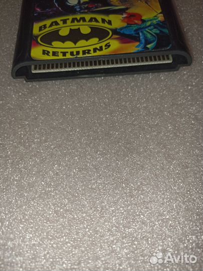 Катридж сега, sega Batman returns