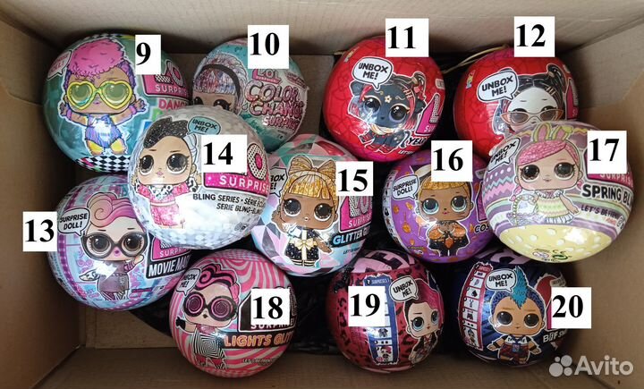 Новые Капсулы лол Сюрприз с Волосами Оригинал