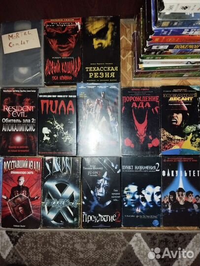 Кассеты vhs б/у