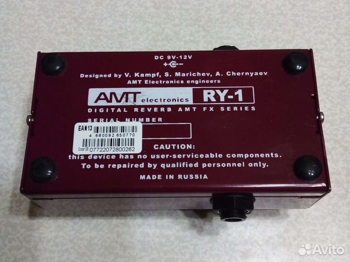 Гитарная педаль AMT reverberry ry-1