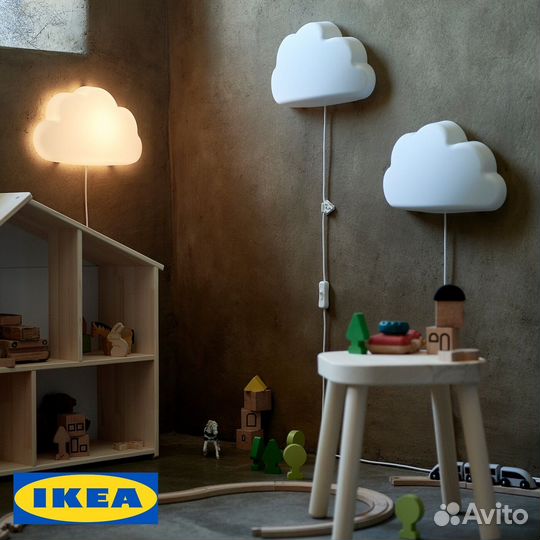 Детский ночник IKEA облачко оригинал