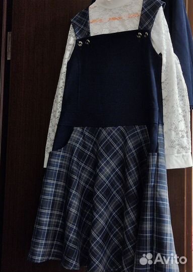 Школьный сарафан 152