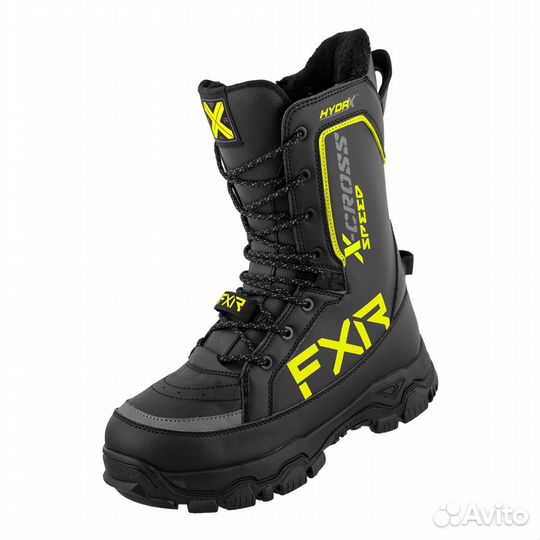 Ботинки FXR X-Cross Speed Black/HiVis 230701-1065