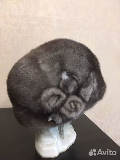 Шапка норковая женская