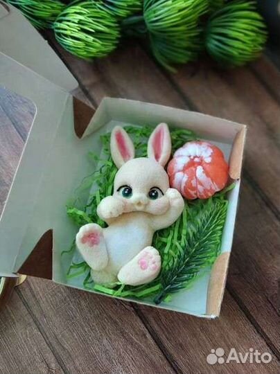 Мыло мандарины на Новый год