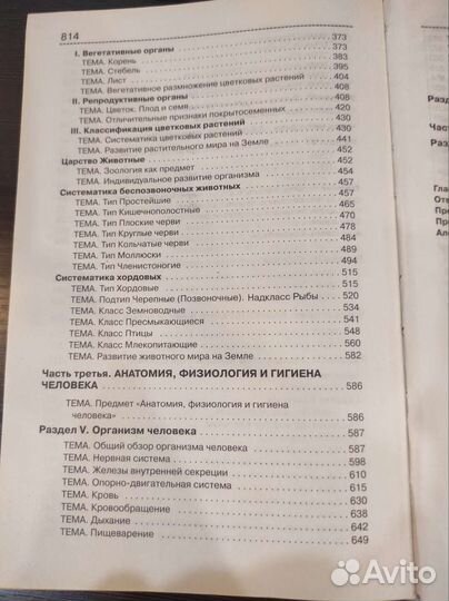 Биология справочник